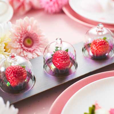 苺アフタヌーンティーセット / The Strawberry Afternoon Tea Set フレッシュ苺3種食べ比べ