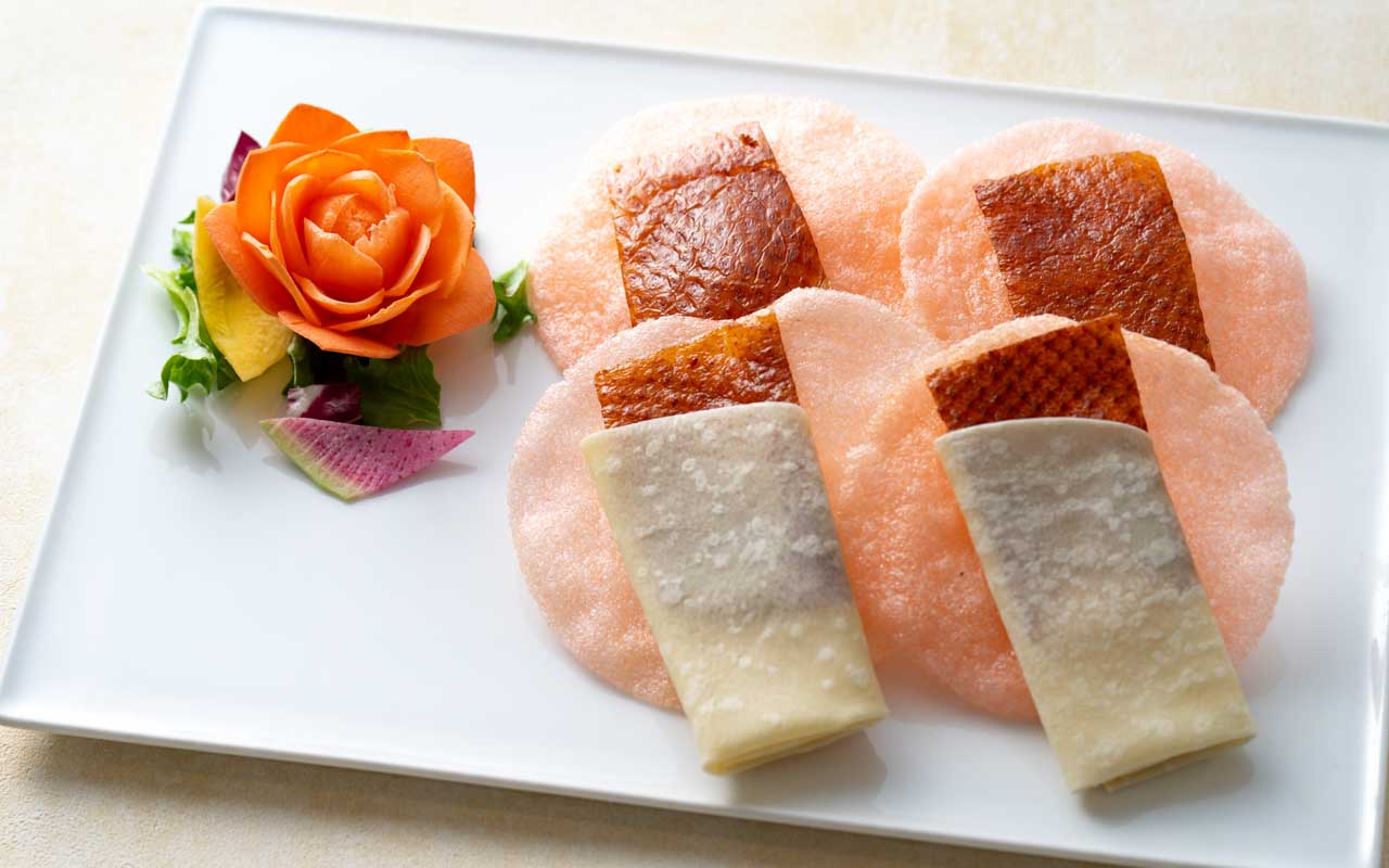 北京ダックのクレープ包み