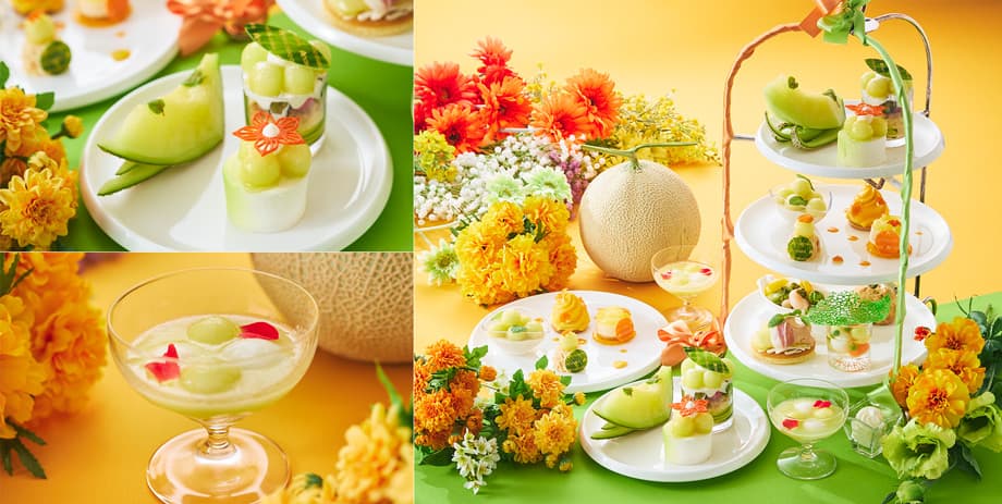 メロンアフタヌーンティーセット / The Melon Afternoon Tea Set