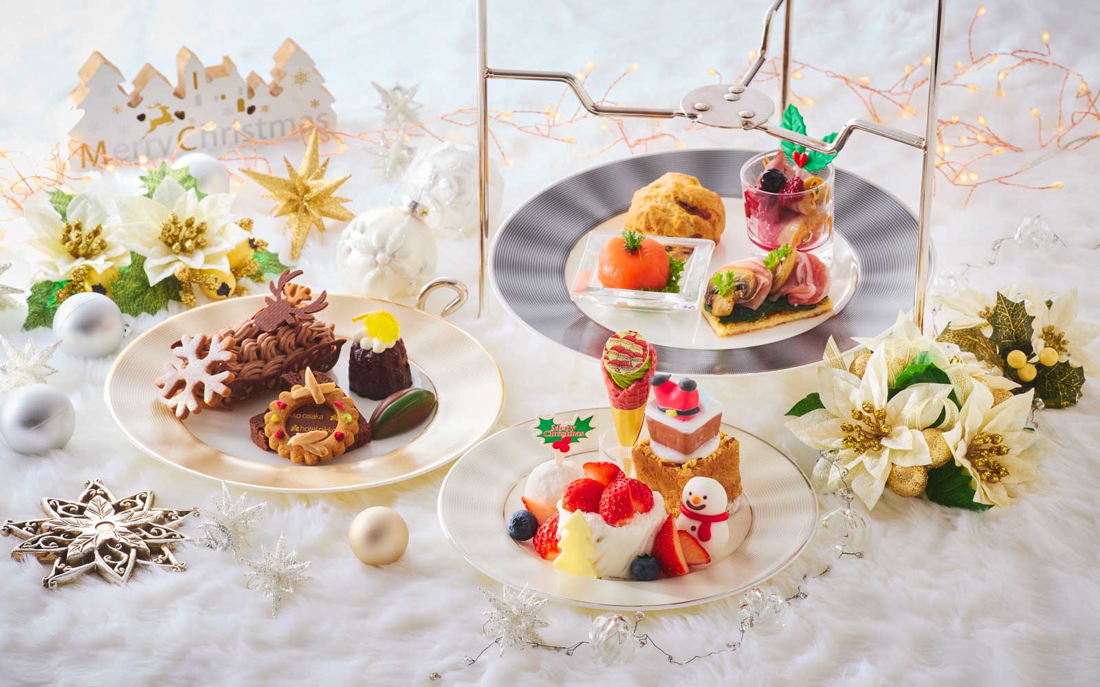 クリスマスアフタヌーンティーセット イメージ