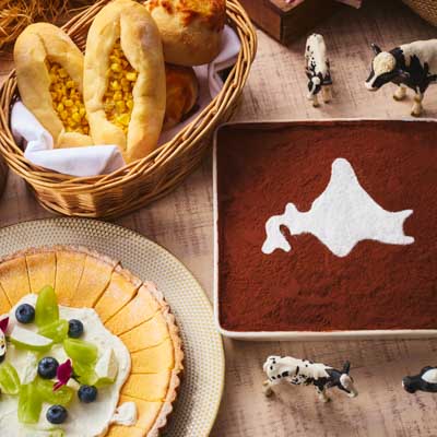 北海道フェア ティラミスなどスイーツイメージ