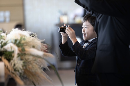 大阪 結婚式 子どもカメラマン 任命書